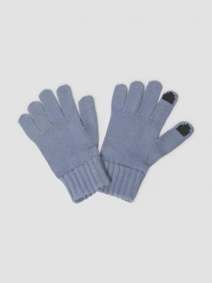 Foto van product Gebreide handschoenen met smartphonefunctie op duim en wijsvinger s.Oliver blauw