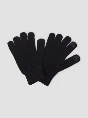 Foto van product Gebreide handschoenen met smartphonefunctie op duim en wijsvinger s.Oliver zwart