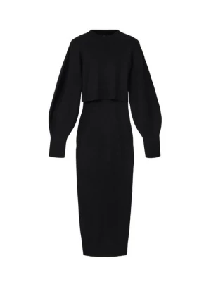 Foto van product Gebreide jurk AllSaints zwart