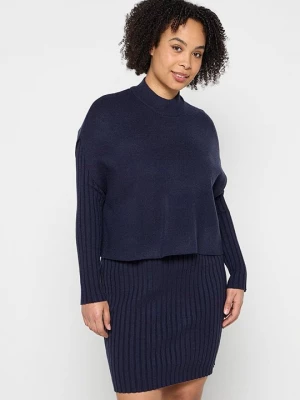 Foto van product Gebreide jurk Apart donkerblauw