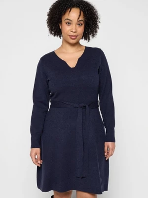 Foto van product Gebreide jurk Apart donkerblauw