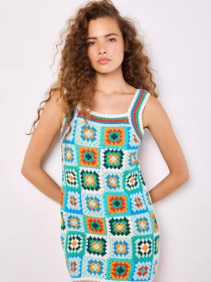 Foto van product Gebreide jurk Apricot groen