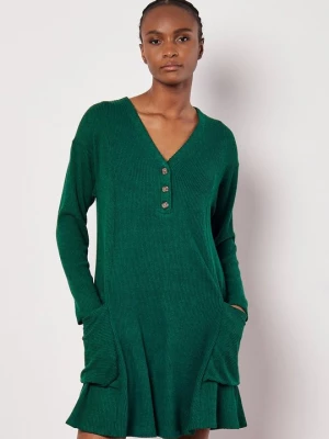 Foto van product Gebreide jurk Apricot groen