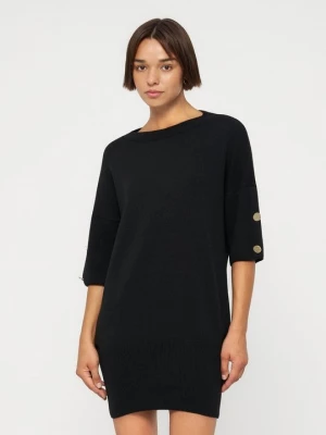 Foto van product Gebreide jurk Armani Exchange gemêleerd zwart