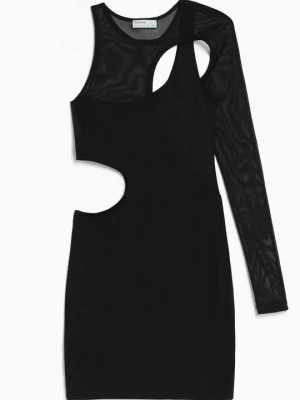 Foto van product Gebreide jurk Bershka zwart