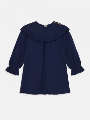 Foto van product Gebreide jurk Bonton blauw