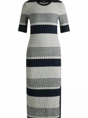 Foto van product Gebreide jurk Boss blauw