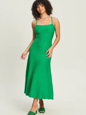 Foto van product Gebreide jurk CALLI groen