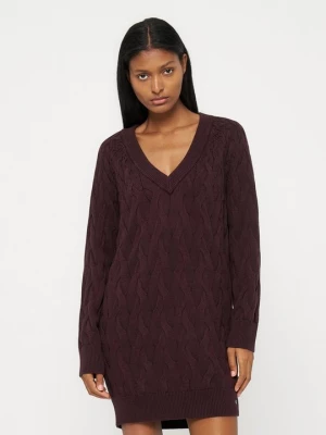 Foto van product Gebreide jurk Calvin Klein Jeans lichtbruin