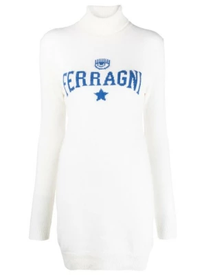 Foto van product Gebreide jurk Chiara Ferragni wit