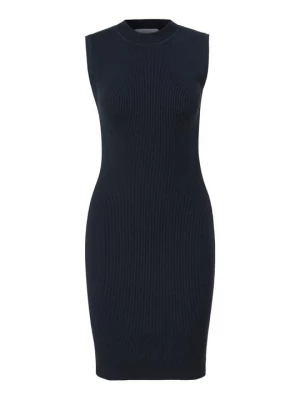 Foto van product Gebreide jurk Comma Casual Identity donkerblauw