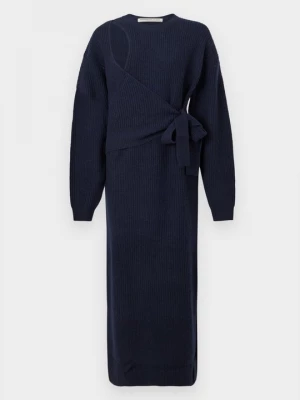 Foto van product Gebreide jurk Designers Remix donkerblauw