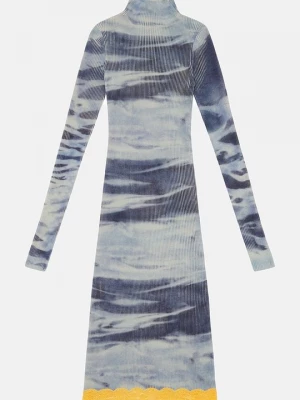 Foto van product Gebreide jurk Diesel blauw