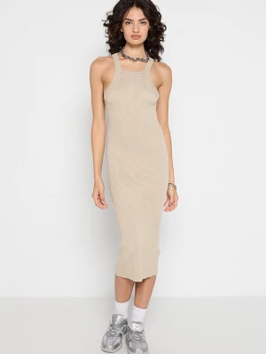 Foto van product Gebreide jurk DKNY beżowy