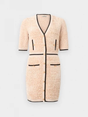 Foto van product Gebreide jurk Elisabetta Franchi crème