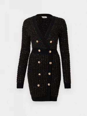 Foto van product Gebreide jurk Elisabetta Franchi zwart