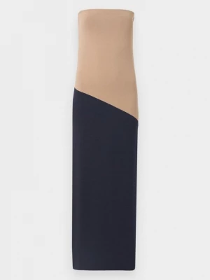 Foto van product Gebreide jurk Et Ochs donkerblauw
