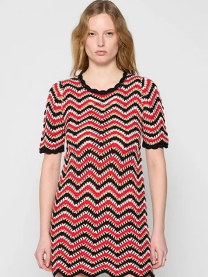 Foto van product Gebreide jurk Ganni rood