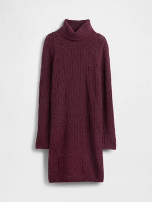 Foto van product Gebreide jurk GAP bordeauxrood