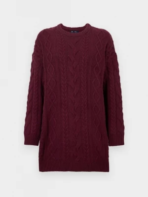 Foto van product Gebreide jurk GAP donkerrood