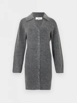 Foto van product Gebreide jurk Gina Tricot donkergrijs gemêleerd