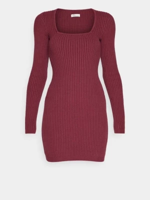Foto van product Gebreide jurk Hollister Co. bordeauxrood