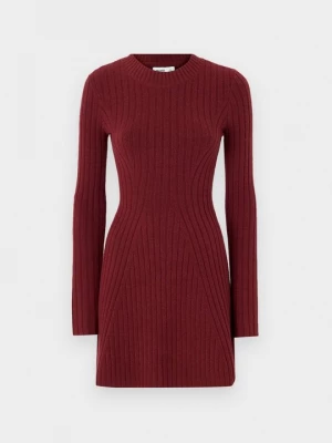 Foto van product Gebreide jurk Hollister Co. donkerrood