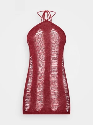 Foto van product Gebreide jurk Jaded London bordeauxrood