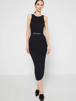 Foto van product Gebreide jurk KARL LAGERFELD zwart