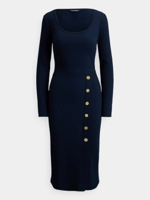Foto van product Gebreide jurk Lauren Ralph Lauren donkerblauw