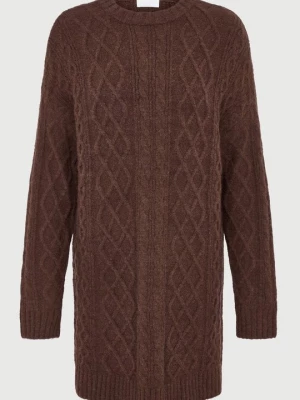 Foto van product Gebreide jurk LeGer bruin