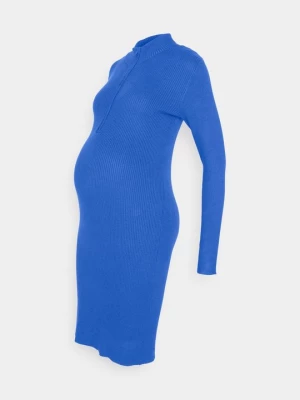 Foto van product Gebreide jurk Mamalicious blauw