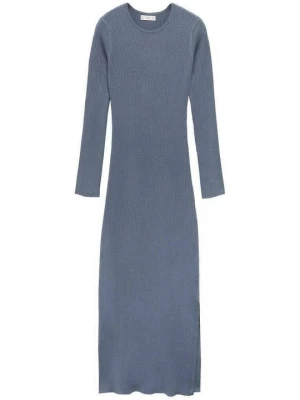 Foto van product Gebreide jurk Mango donkerblauw
