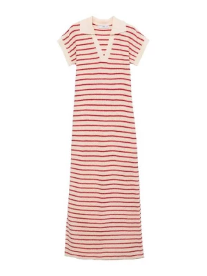 Foto van product Gebreide jurk Mango rood