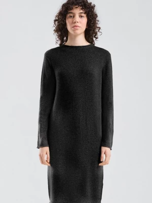 Foto van product Gebreide jurk met vlekken QS zwart