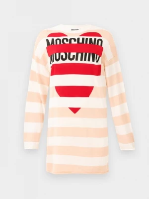 Foto van product Gebreide jurk MOSCHINO donkerroze