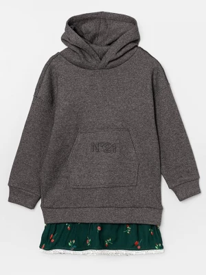 Foto van product Gebreide jurk N°21 donkergrijs