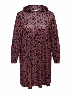 Foto van product Gebreide jurk ONLY Carmakoma rood