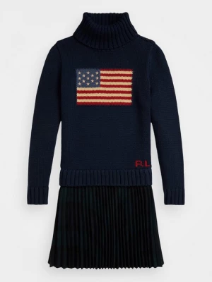 Foto van product Gebreide jurk Polo Ralph Lauren blauw