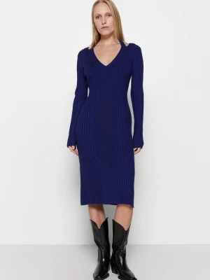 Foto van product Gebreide jurk Proenza Schouler donkerblauw