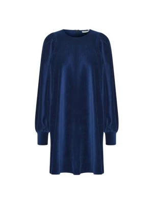 Foto van product Gebreide jurk PULZ blauw