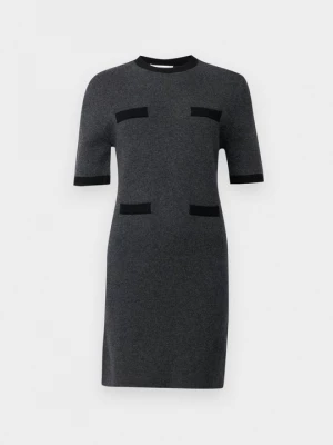 Foto van product Gebreide jurk Pure Cashmere grijs