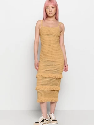 Foto van product Gebreide jurk Sandro camel