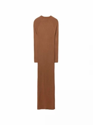 Foto van product Gebreide jurk Stradivarius camel