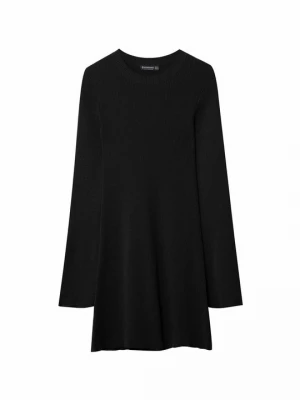 Foto van product Gebreide jurk Stradivarius zwart