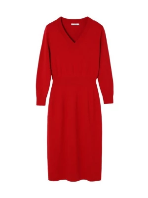 Foto van product Gebreide jurk Tatuum rood