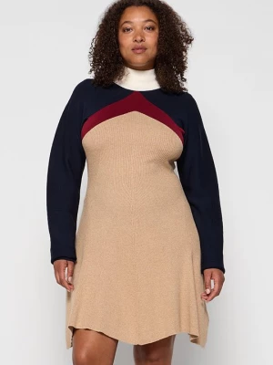 Foto van product Gebreide jurk Tommy Hilfiger beżowy
