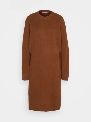 Foto van product Gebreide jurk Tommy Hilfiger cognac
