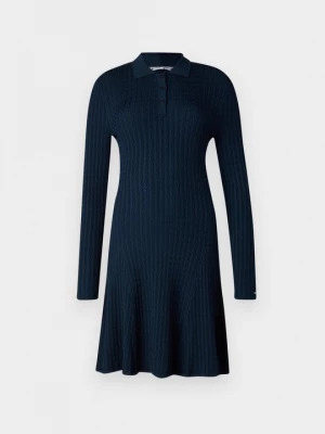 Foto van product Gebreide jurk Tommy Hilfiger donkerblauw
