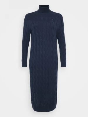 Foto van product Gebreide jurk Tommy Hilfiger donkerblauw